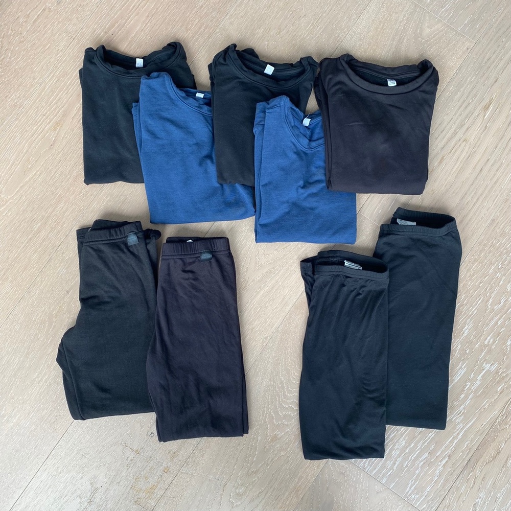 Uniqlo Kids HEATTECH Innerwear, Size 7-8 (9 items)